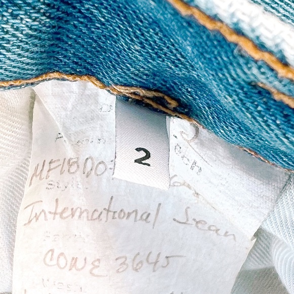 MONSE/NWOT Women’s Denim Button Up Denim Sz 28 - Picture 4 of 13